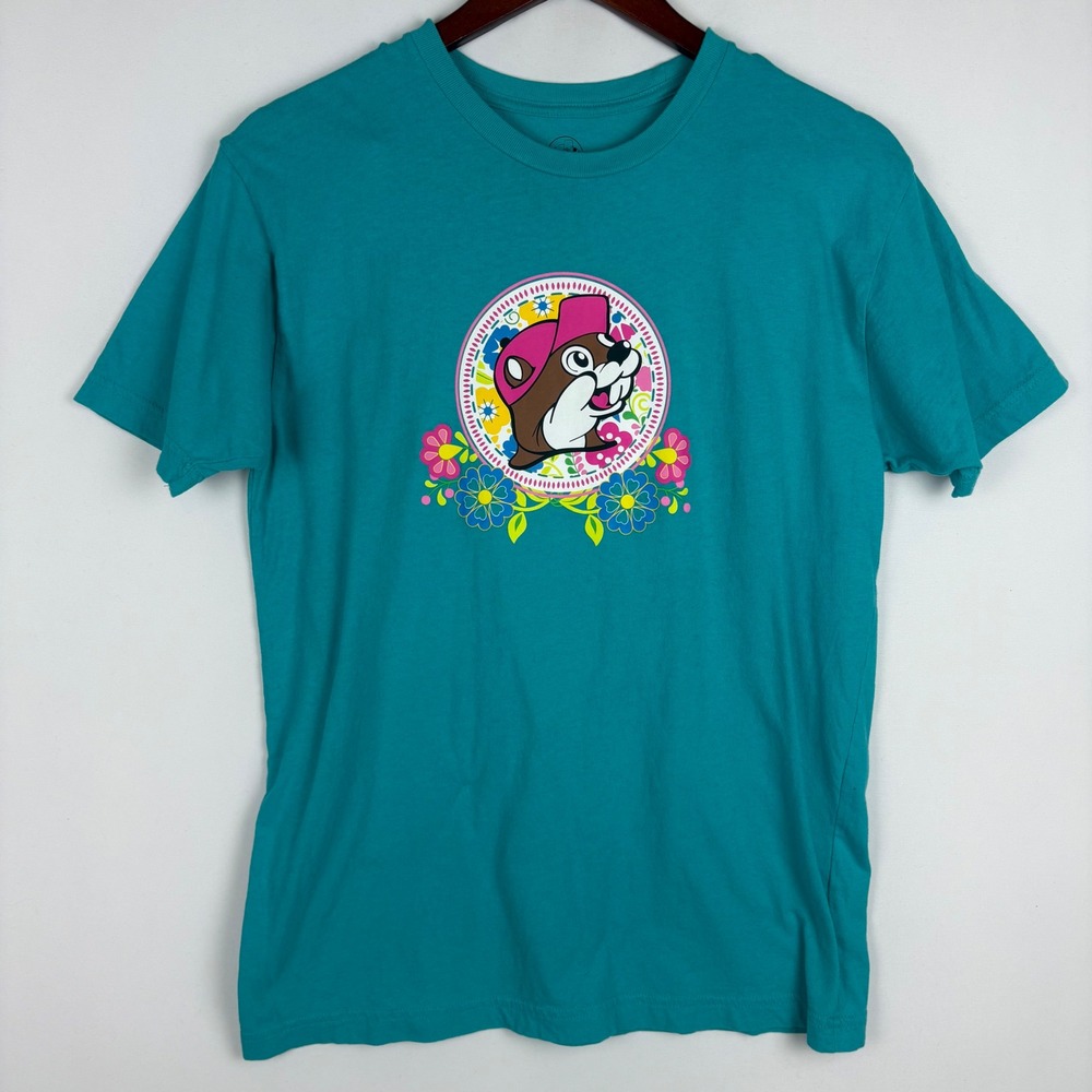 Buc-ee's Graphic T-Shirt Every Moment Floral Cotton
